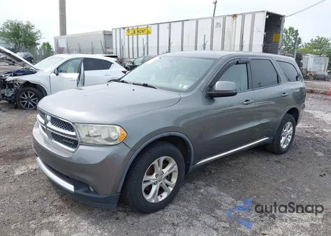 2012 Dodge Durango Sxt from USA, damaged, VIN 1C4RDJAG1CC147704
